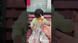 Easy-to-Use Baby Straw for Mess-Free Drinking!#babycare  #cute #babygear