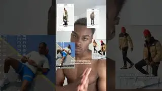 Becoming a male model pt. 1 📸 #malemodel #blackmalemodels