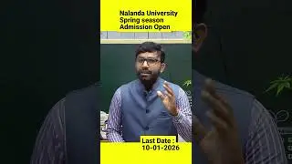 Nalanda University Admission open #nalandauniversity #admission #certificatecourses #diploma