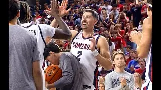 Gonzaga Basketball: Steele Venters Return Draws Smiles, Hugs & 3s at Kraziness in The Kennel