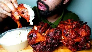 OMG 😲😲SPICY 2FULL GRILLED CHICKEN EATING SHOW|#HungryPiran