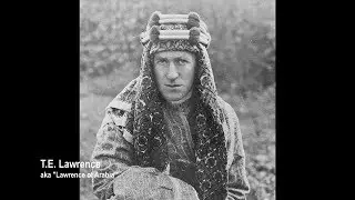 Colonial Flag Foundation WWI Display-Lawrence of Arabia Letter
