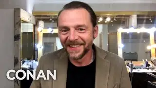 Simon Pegg On The UK’s Tall Poppy Syndrome | CONAN on TBS