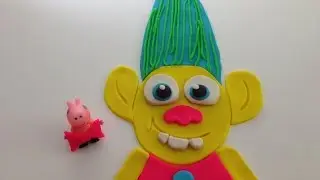 Peppa Pig meets MANDY SPARKLEDUST from the Trolls