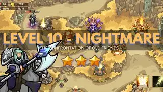 Kingdom War TD: Level 10 NIGHTMARE / GAMEPLAY  / GUIDE / WALKTHROUGH / Legends Defense