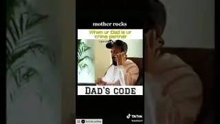 Dad the crime partner : But don&rsquo;t cheat the mom