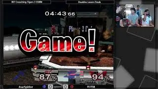 RIT Crouching Tigers 3 SSBM - Doubles Losers Finals - Asa/Spiritor (Blue) vs FF/TSB (Red)