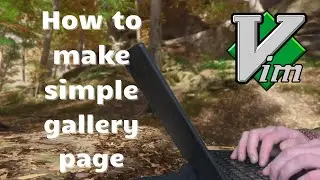 ASMR Programming simple gallery page - Coding No Talking
