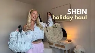 SHEIN HOLIDAY HAUL | dresses, bikini cover ups and everyday pieces 🌴🥥