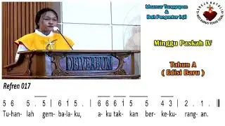 Mazmur Tanggapan & BPI (Baru) | Minggu Paskah IV (A) | 26 April 2026