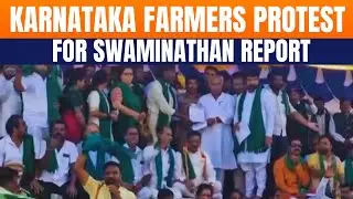 LIVE: Massive Farmers&rsquo; Protest in Belagavi Demands Swaminathan Report Implementation | Karnataka