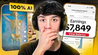 How To Make VIRAL AI Videos For TikTok's Creator Rewards Program