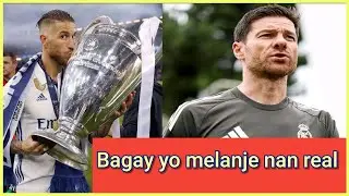Xavi Alonso bay atankan real yo , yon gwo d&eacute;fi . Genyen gwo kosekans dey&eacute;l hmmmmm Elas