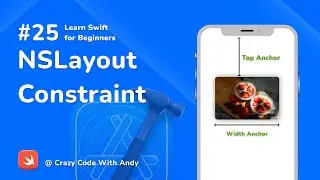 25. NSLayoutConstraint in Swift - Learn Swift For Beginners