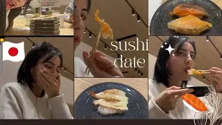 [VLOG]🇯🇵 Japonya&rsquo;da Sushi Date 🍣 | En Sevdiğim Karides & Mide Bulandıran Oyster