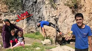 A terrifying scene in the mountains: the mysterious disappearance of Farzaneh and the children!