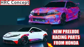 HRC PRELUDE RACING CONCEPT + NEW HONDA LOGO + CIVIC TYPE R PRICE INCREASE (Honda News)
