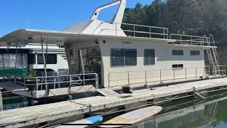 14x52 Aluminum Hull                             Boat House Restoration Part 1