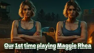 Our 1st Time Playing Maggie Rhee! | Ft. LKayde (DBD HSC)