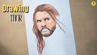 Drawing Thor ⚡ part 2