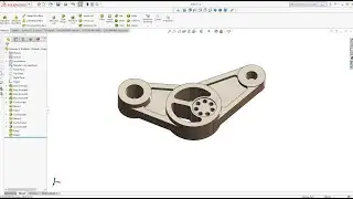 Solidworks Tutorial Extrude And mirror exercise 4 #solidworks  #Solidworks Tutorial