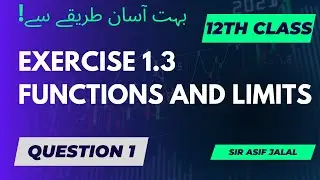 Class 12 Math Exercise 1.3 Question 1: Solutions & Step-by-Step Guide || ex 1.3 class 12