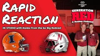 Nebraska Beats Illinois, 20-7 - with Honke from the Go Big Redcast (Rapid Reaction)
