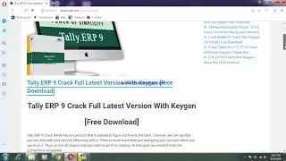 Tally ERP 9 Crack Full Latest Version With Keygen [Free Download] sheazcrack.com