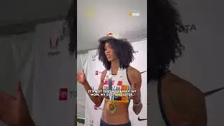 Vashti Cunningham on her support system and her win at USATF Championship women's high jump 🥇