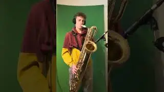 🎄🎅 underneath the tree BARI SAX solo! #barisax #saxophone #underneaththetree