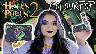 NEW! HOCUS POCUS 2 COLOURPOP COLLECTION REVIEW: 3 LOOKS