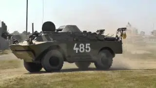 Soviet BRDM-2 Armoured Car No 485 at War & Peace Revival