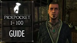 Skyrim &mdash; БЫСТРО ПОВЫСЬТЕ УРОВЕНЬ КАРМАННИКА ДО 100 2024