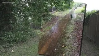 Poquoson Place neighbors concerned with drainage issues