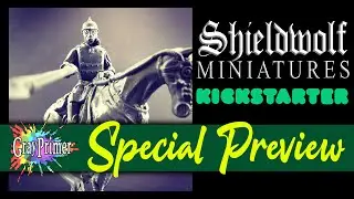SPECIAL PREVIEW Resin Minis from the Shieldwolf Kickstarter - Imperium Desertum / Immortalis