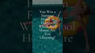 POV: You Won a Summer Home in Florida... Which Pool 🏊 House Are You Choosing?