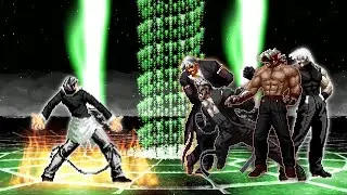 Orochi Iori QS Vs Ultiamte Bosses Rugal Team