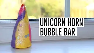 Unicorn Horn Bubble Bar Demo Lush