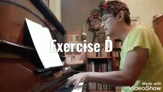 Exercise D by YAMAHA Music Foundation, piano betani arisandi