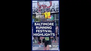 Baltimore Running Festival Highlights