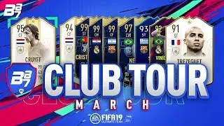 THE BEST CLUB ON FIFA! MARCH CLUB TOUR! w/ NEW PRIME MOMENTS ICONS | FIFA 19 ULTIMATE TEAM