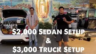 Comparing A $2,000 Sedan Setup & A $3,000 Truck Setup - 300 Detailing