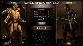 GORO VS KENSHI statistica