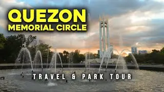 QUEZON CITY MEMORIAL CIRCLE ❤️ | They have a mini theme park here | 4K Travel Guide