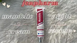 Jenpharm Mandelac Night Cream Review ✨