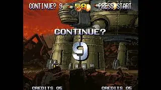 Metal Slug 5 turtle boss and final boss