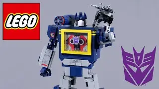 LEGO Icons 10358 Transformers: Soundwave Sound Brick!