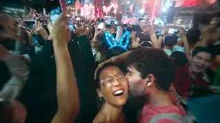 Wild New Year 2023 in Bangkok with 10,000's of people!!