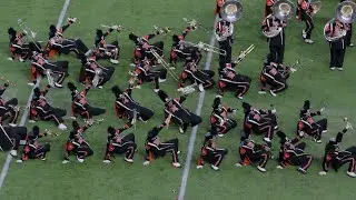 Lancaster High School Tiger Pride Band Field Show Performance at 2023 Roland Parrish BOTB