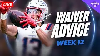 Fantasy Football Waiver Wire Advice | Players to Add & Drop (Week 12)